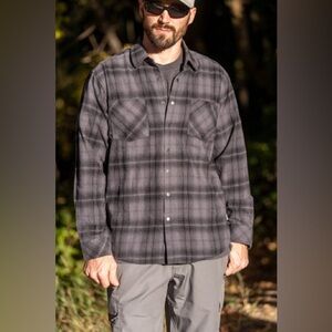 LAPG Men's Button Down Core Flannel